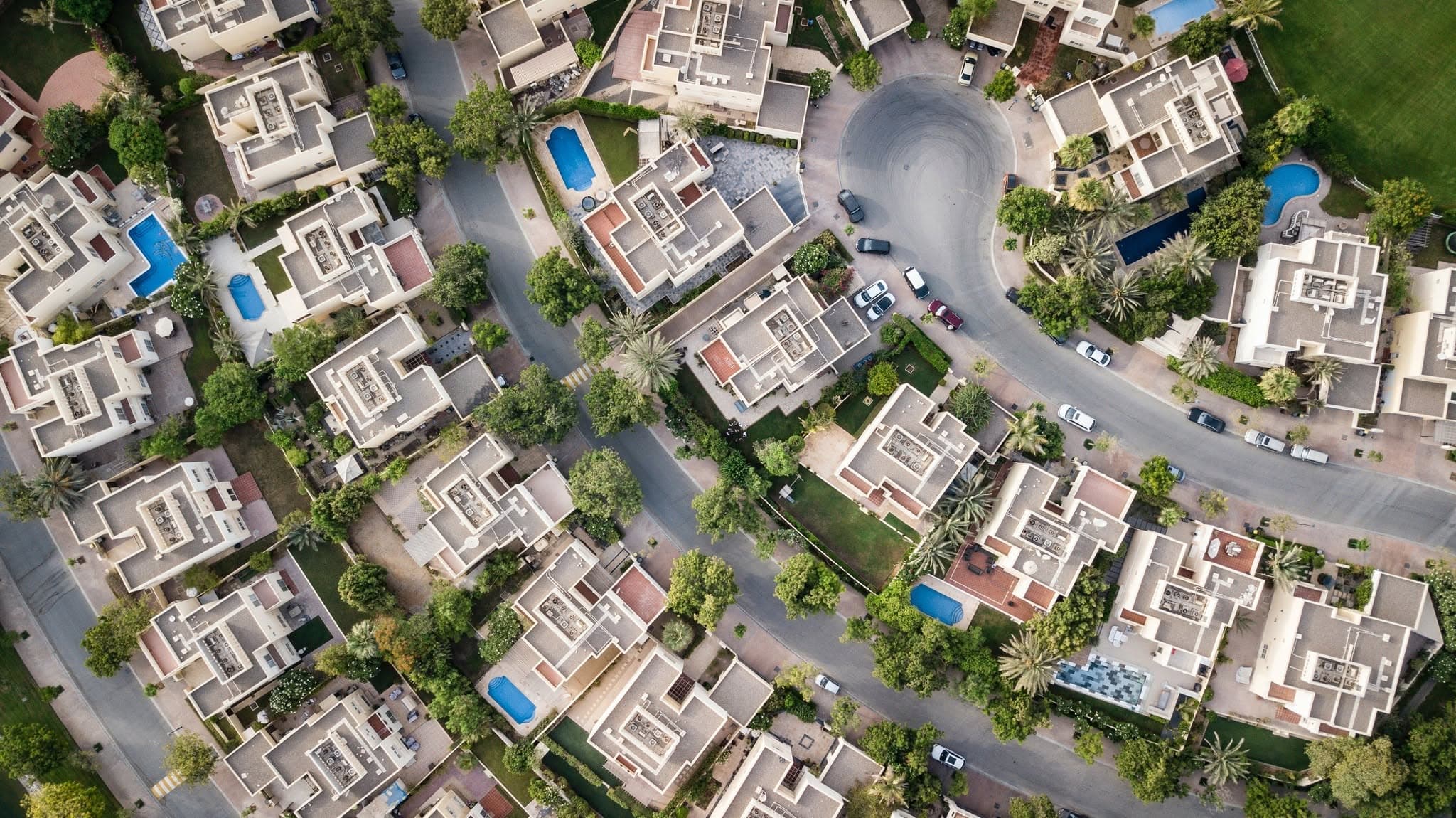Residential buildings illustrating Sino Africa’s development and construction work