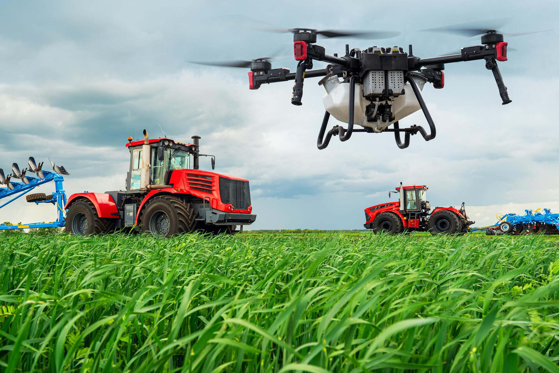 AAC mechanised harvesting operation in a rice field