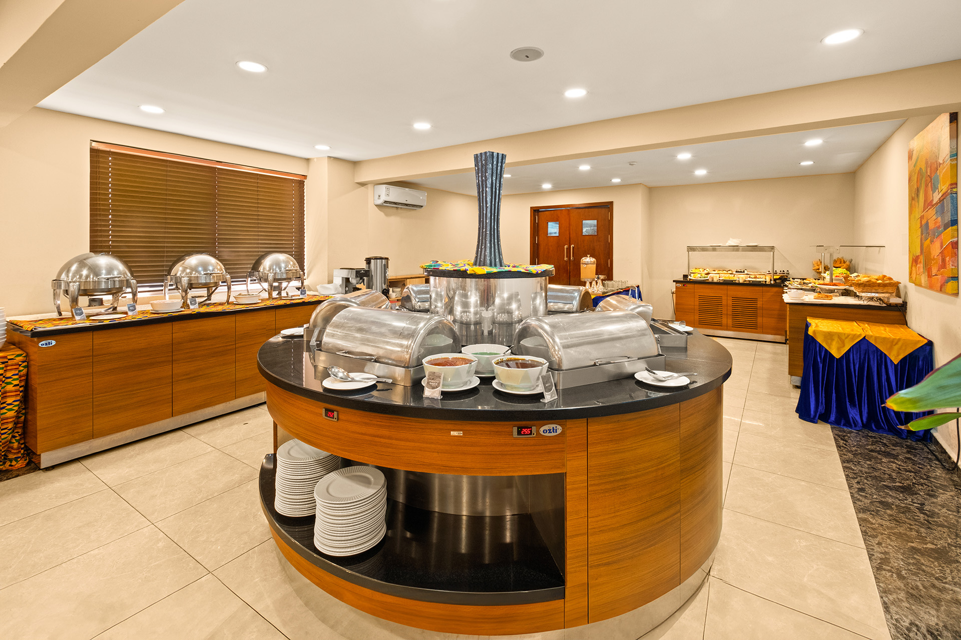 Dining area at AH Hotel